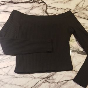 NWOT Zaful Off the shoulder long sleeve Shirt